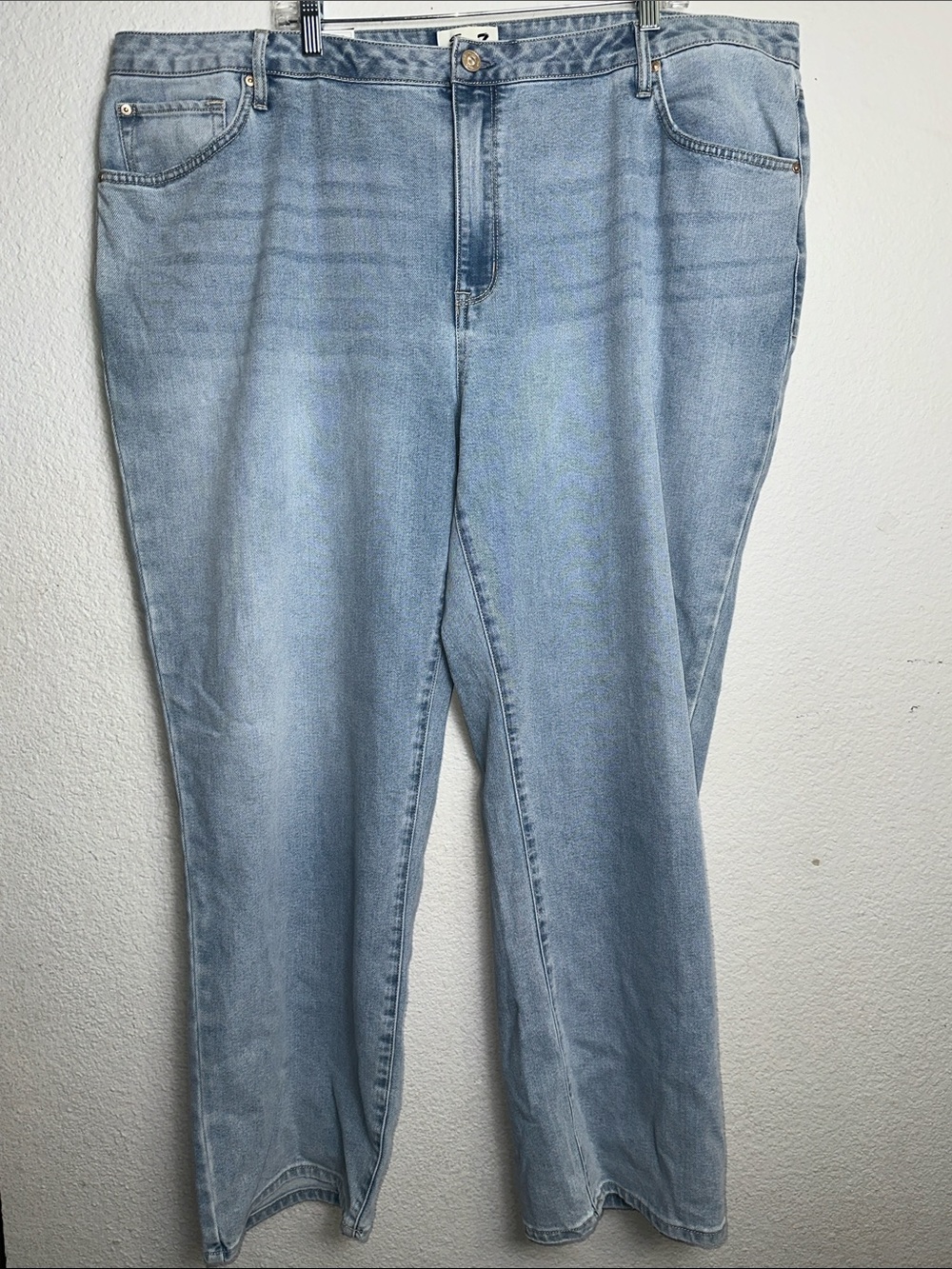 NEW Seven for all Mankind Loose Straight Jean High Waist Plus Size 24W